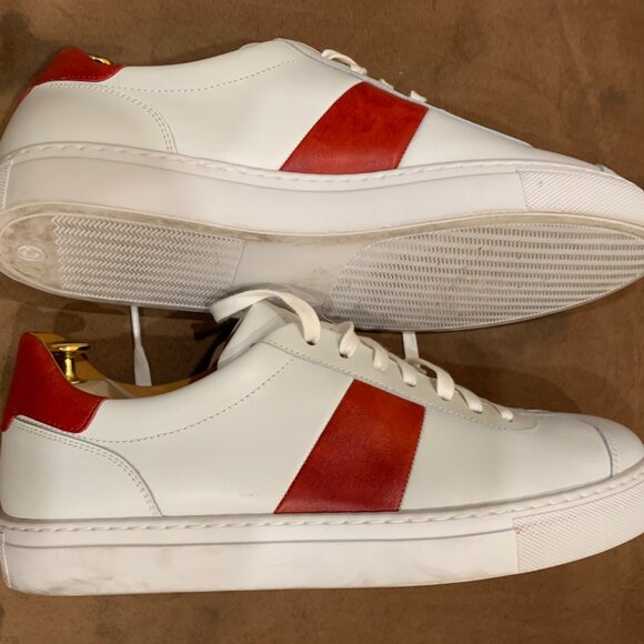 Magnanni Leather Sneakers 9.5 - Picture 5 of 8